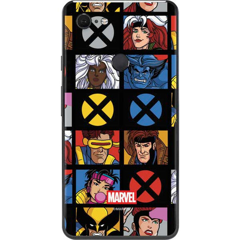 Marvel X-Men Pattern Google Pixel 3 XL Skin